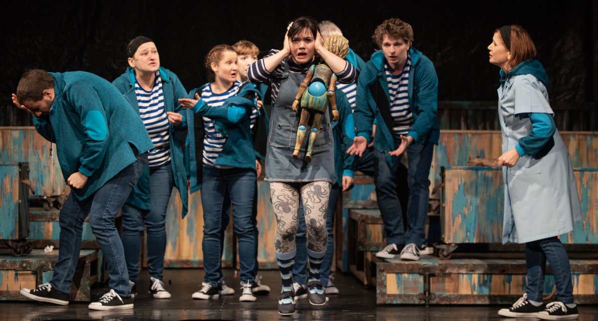 Gimesi Dóra Emma csöndje című előadását is bemutatja a budapesti Kolibri gyerekszínház •  Fotó: Kolibri Gyermek- és Ifjúsági Színház