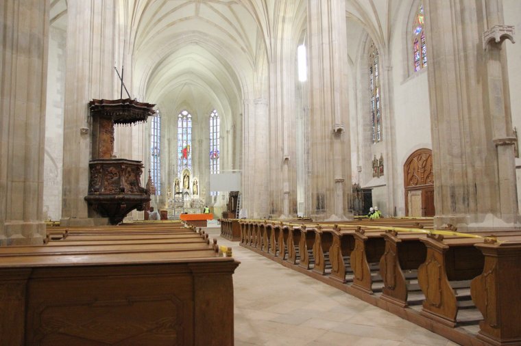 Felújított hajlékba jön az angyal Kolozsváron – mutatjuk az ünnepre készülő Szent Mihály-templomot