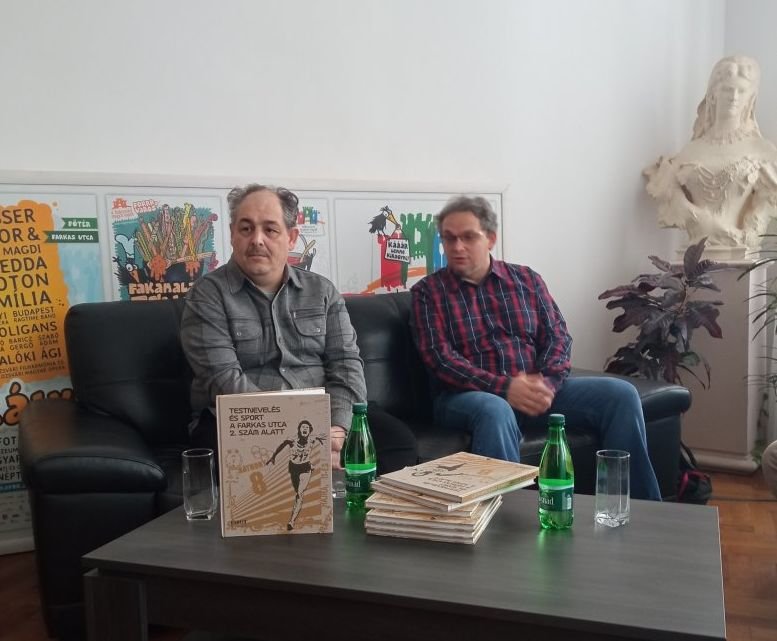 Boros Miklós és Killyéni András a könyvbemutatón •  Fotó: Tóth Gödri Iringó