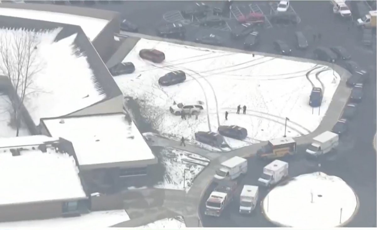 Ennél az iskolánál történt az ámokfutás •  Fotó: Videófelvétel