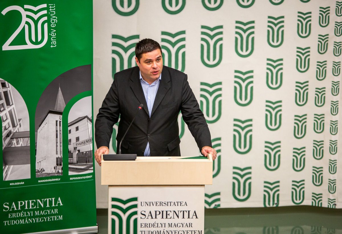 Veress Emőd •  Fotó: Sapientia