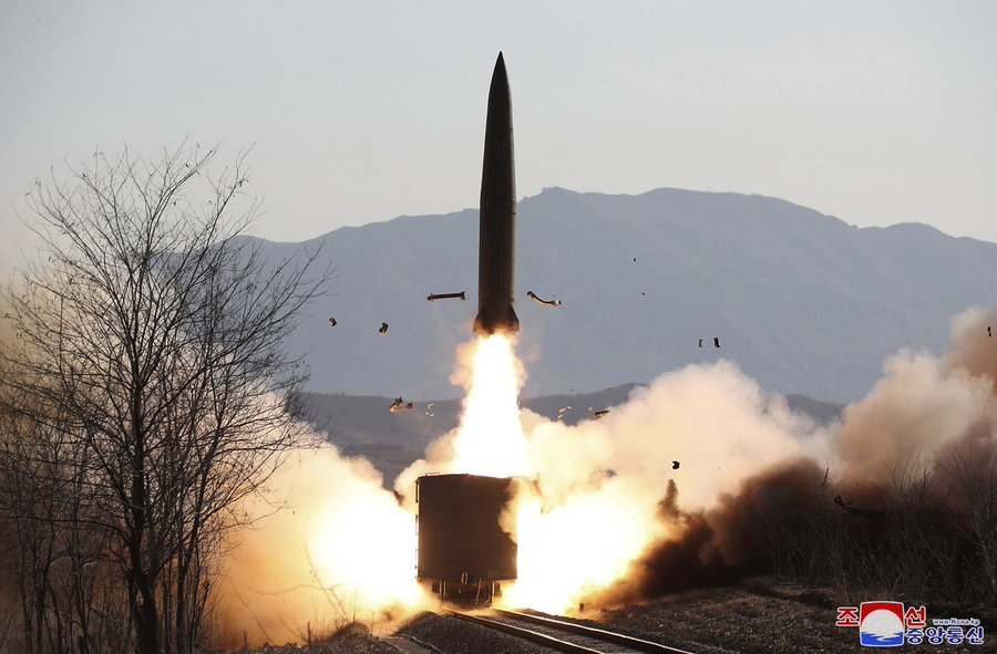 Észak-Korea az idén több rakétakilövést hajtott végre •  Fotó: Twitter/andwnysy