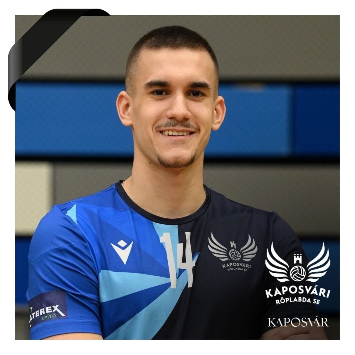 Iván Gergőtől búcsúzik egykori klubja •  Fotó: Fino Kaposvár