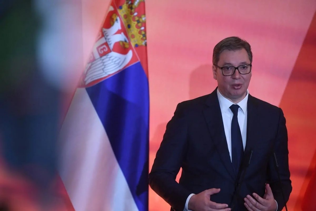 Aleksandar Vucic szerb államfő biztonsága ellen fogalmazott meg fenyegetést egy férfi •  Fotó: Aleksandar Vucic/Facebook