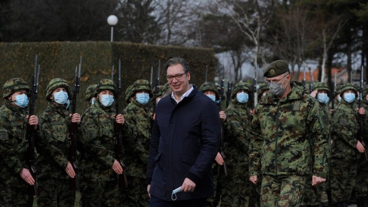 Merényletet terveztek a szerb államfő ellen a rendőrség szerint