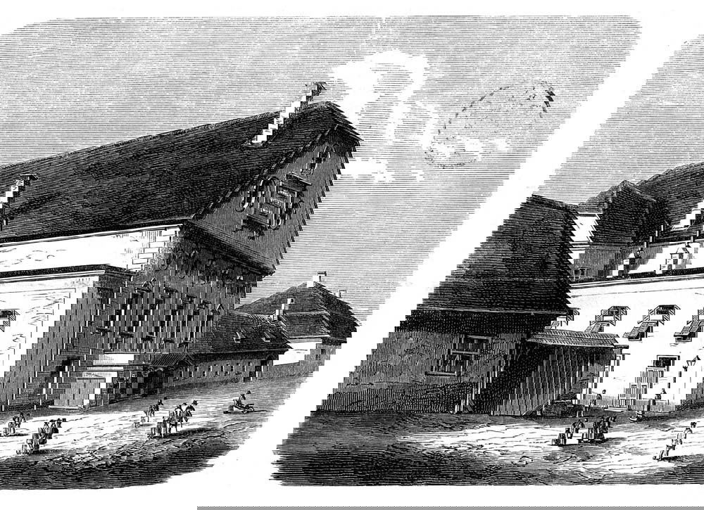 A magyar nyelvterület első kőszínháza a kincses városban az 1865-ös átépítést követően 