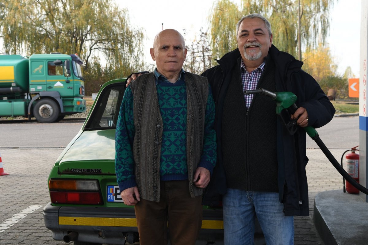 Dobos Imre és a Berliner főszerepét alakító Ion Sapdaru •  Fotó: Berliner Facebook