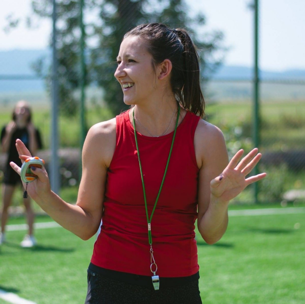 Matei Linda, a kolozsvári Báthory István Elméleti Líceum testneveléstanára 