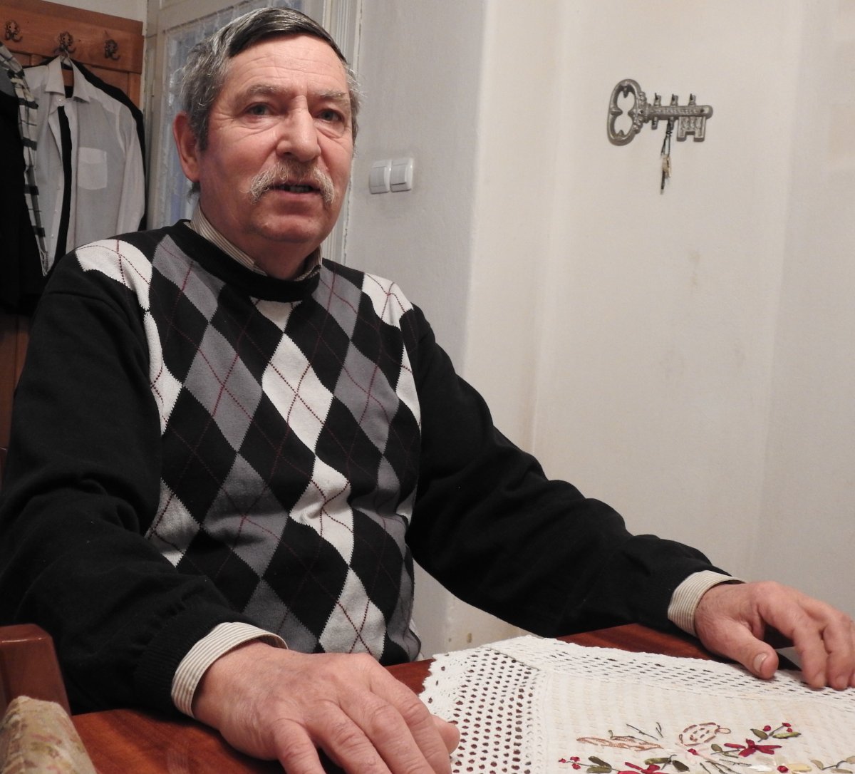 Sándor Botond unitárius lelkész: „arra törekedtem mindig,  hogy a lelkiismeretem tiszta legyen Isten és ember előtt” •  Fotó: Makkay József