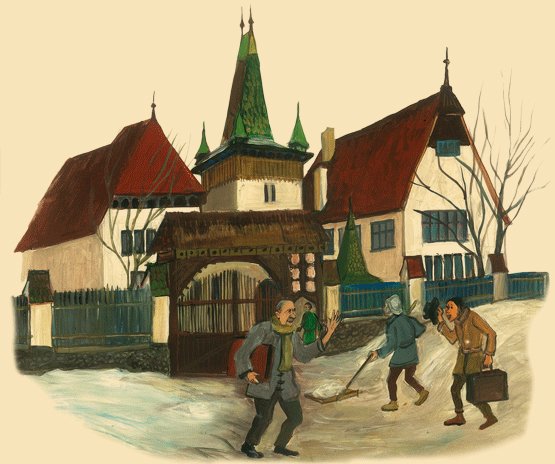 Sepsiszentgyörgy Kincses Képeskönyv: Jánosi Andrea rajza 