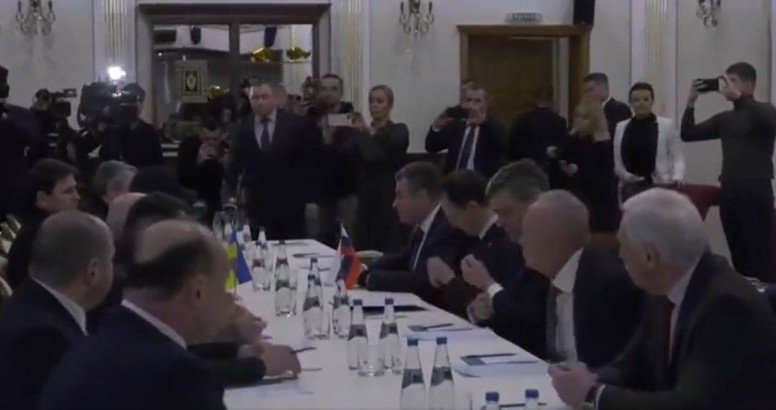 Két-három nap múlva újabb kétoldalú tárgyalási forduló várható az orosz és az ukrán fél között •  Fotó: Képernyőfelvétel