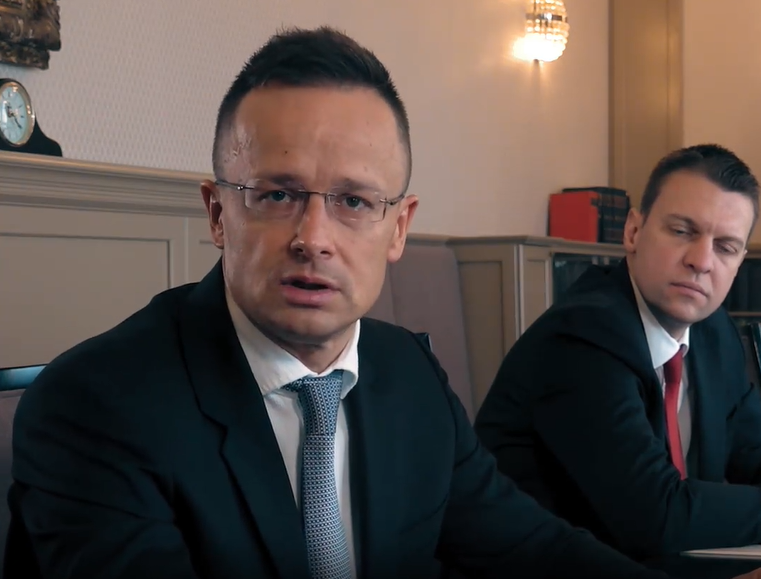 Magyarország támogatja Ukrajna EU-csatlakozását •  Fotó: Facebook/Szijjártó Péter