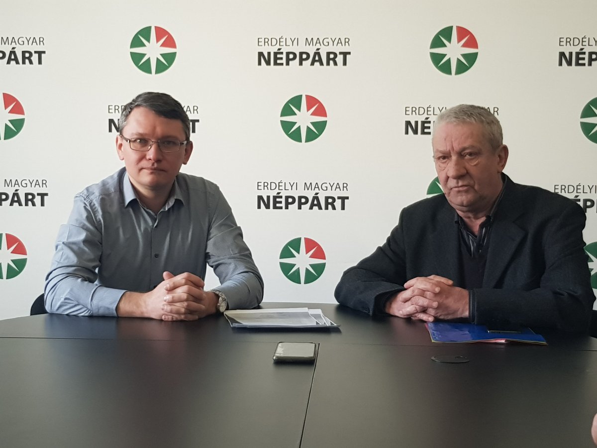 Csomortányi István és Orbán Mihály csütörtökön tért ki a témára •  Fotó: Bálint Eszter