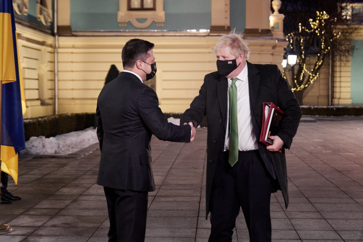 •  Fotó: Facebook/Volodimir Zelenszkij