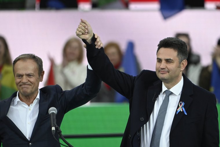 Márki-Zay Péter az ellenzék nagygyűlésén: Magyarország visszatérhet a történelem jó oldalára