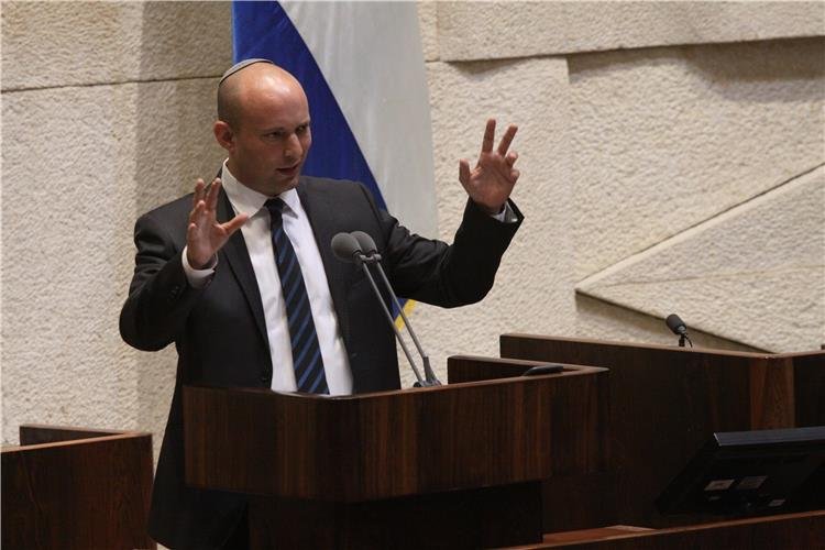 Naftali Bennett izraeli miniszterelnök •  Fotó: Knesset.gov.il