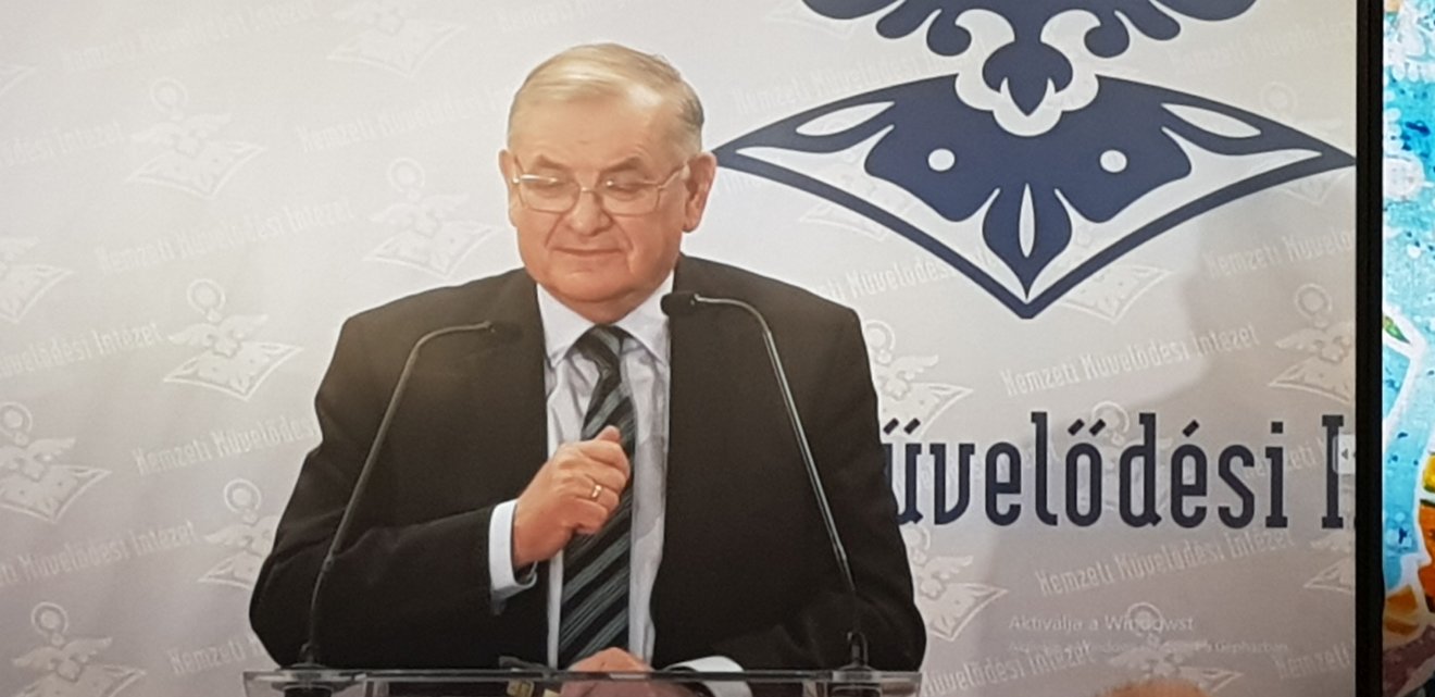 Lezsák Sándor, a magyar Országgyűlés alelnöke, a  Lakitelek Alapítvány és Népfőiskola alapítója •  Fotó: Makkay József