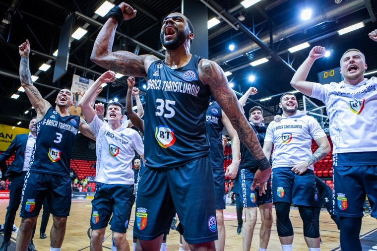 Tovább írta a történelmet az U-BT: első romániai csapatként BL-negyeddöntőbe jutottak a kolozsváriak férfi kosárlabdázói