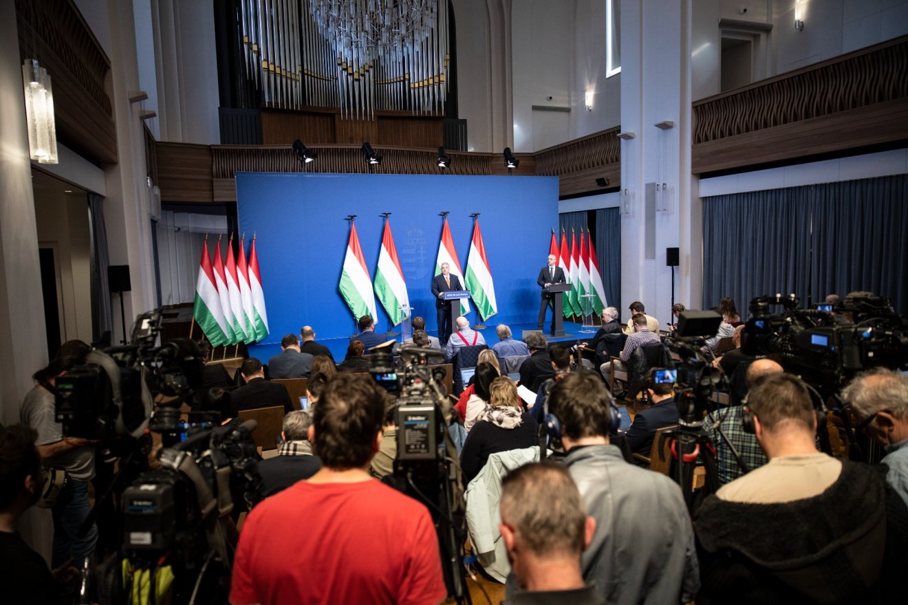 •  Fotó: MTI/Miniszterelnöki Sajtóiroda/Fischer Zoltán