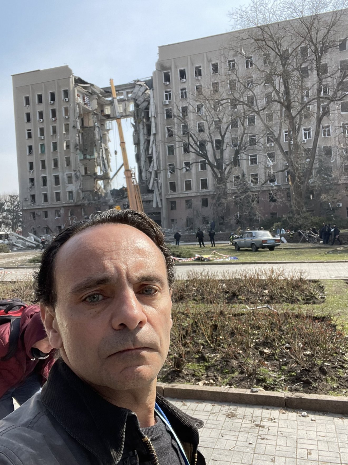 Robert Dulmers holland újságíró •  Fotó: Twitter