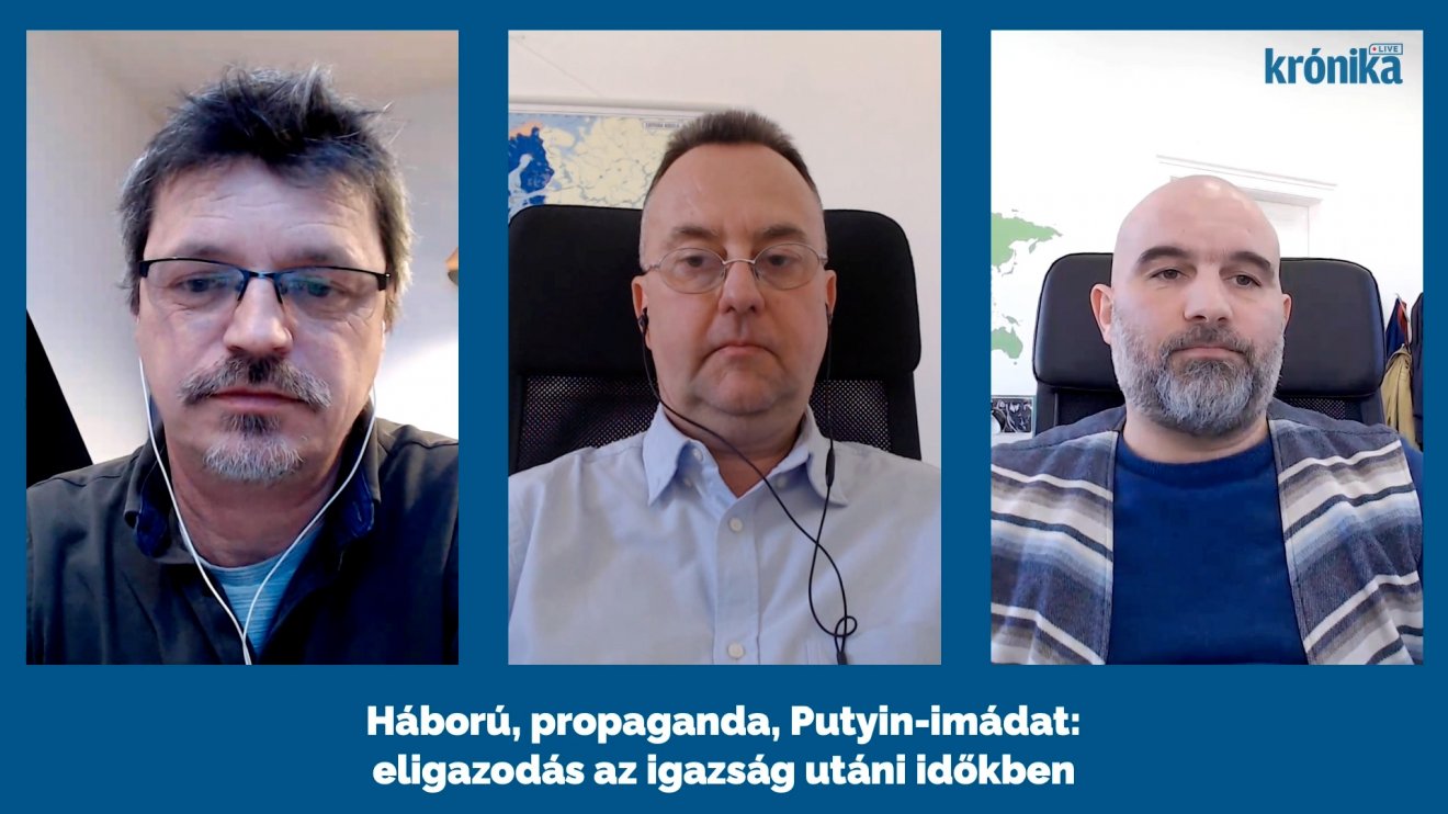 Szőke László, Pataky István és Rostás Szabolcs •  Fotó: Krónika Live