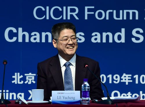 Lo Jü-cseng kínai külügyminiszter-helyettes •  Fotó: www.fmprc.gov.cn