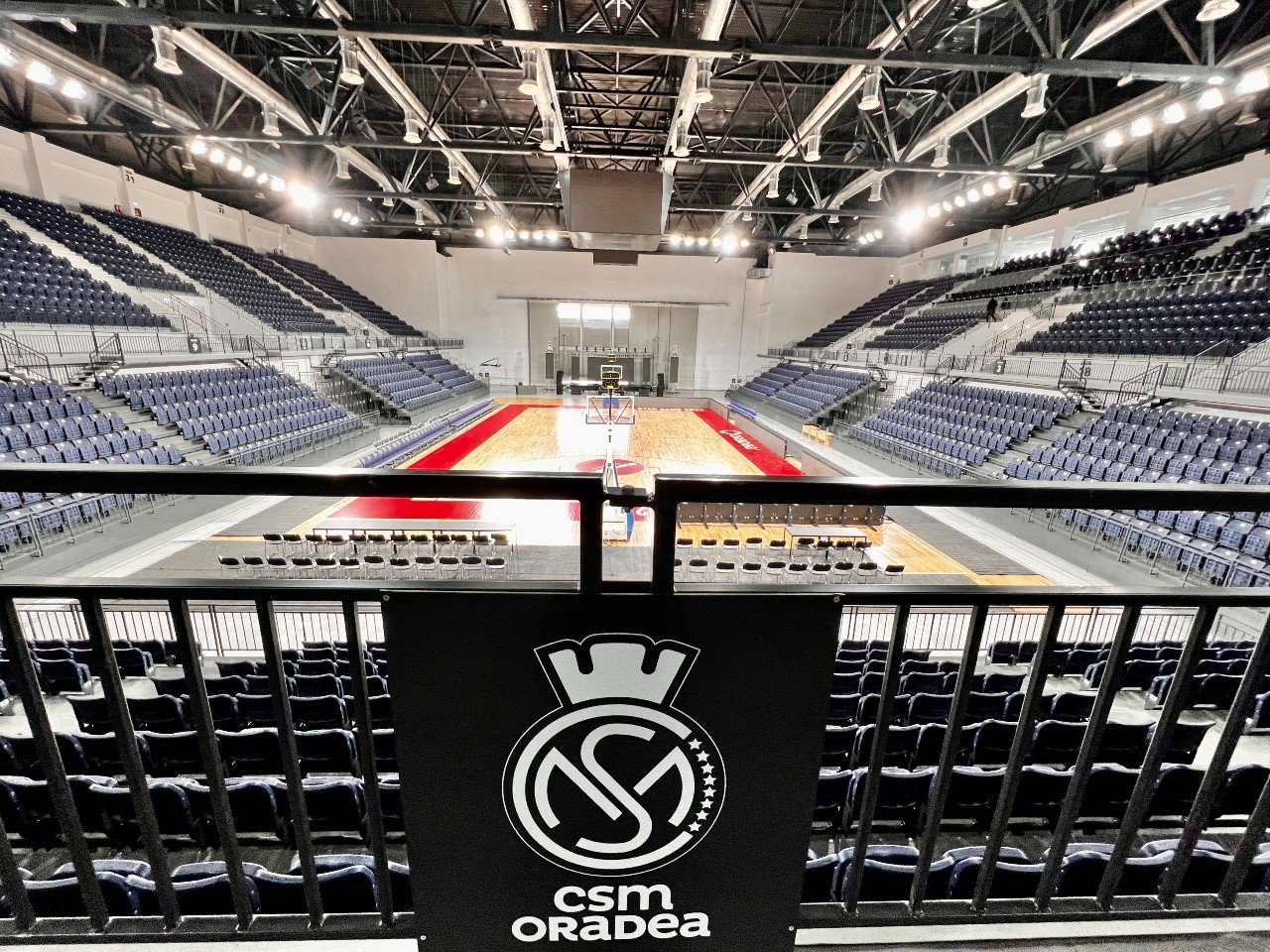 A mérkőzéseknek Nagyvárad új sportcsarnoka ad otthont •  Fotó: gov.ro