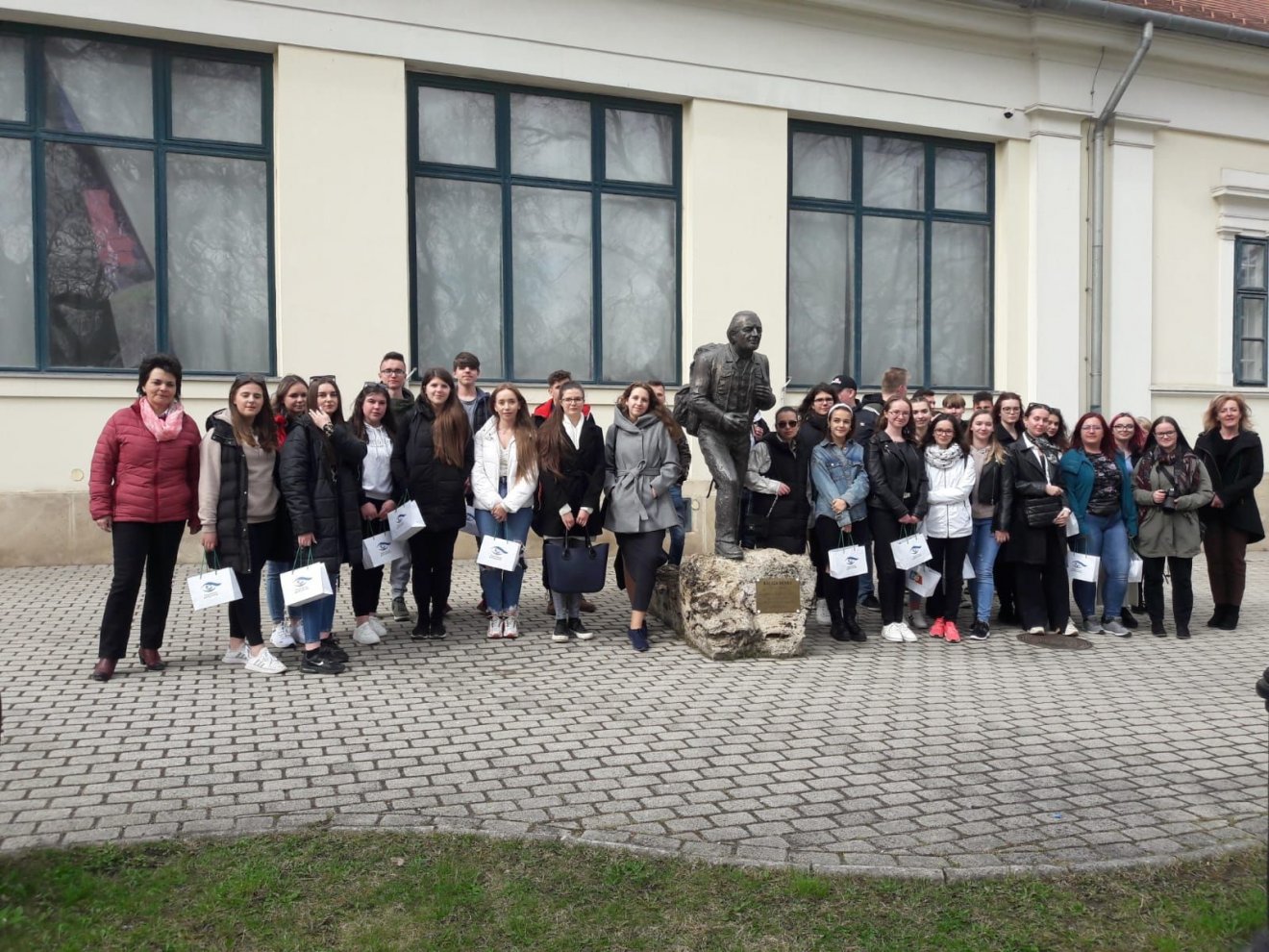 Bánffyhunyadi diákok magyarországi kirándulása a Határtalanul program keretében •  Fotó: Rostás Gabriella Csilla