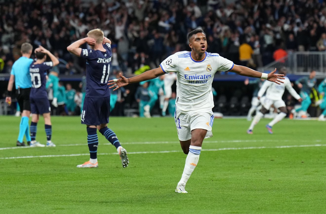Rodrygo duplázott az elődöntőben •  Fotó: UEFA