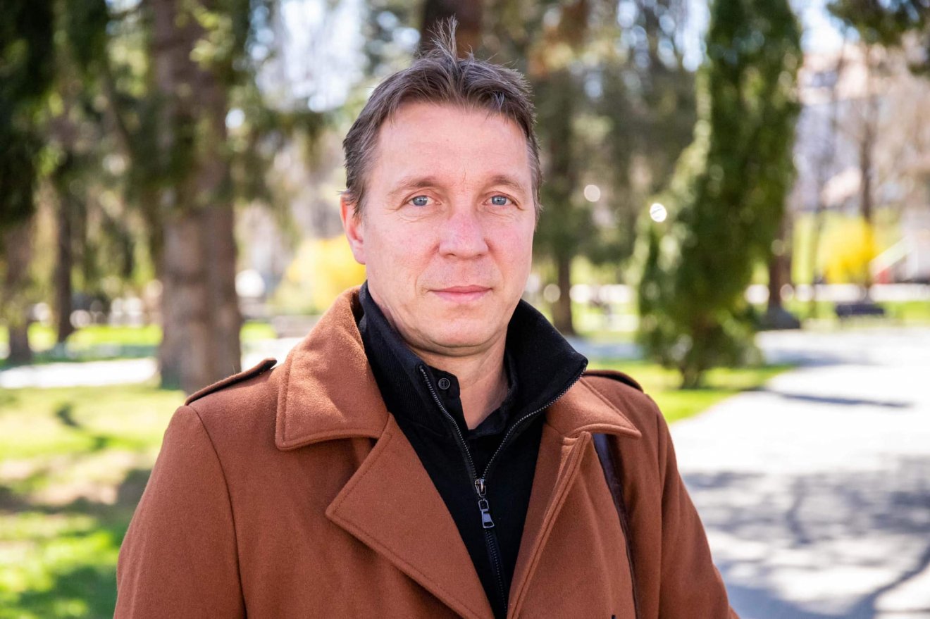 Virág Endre, az új vezető •  Fotó: Tamás Sándor/Facebook