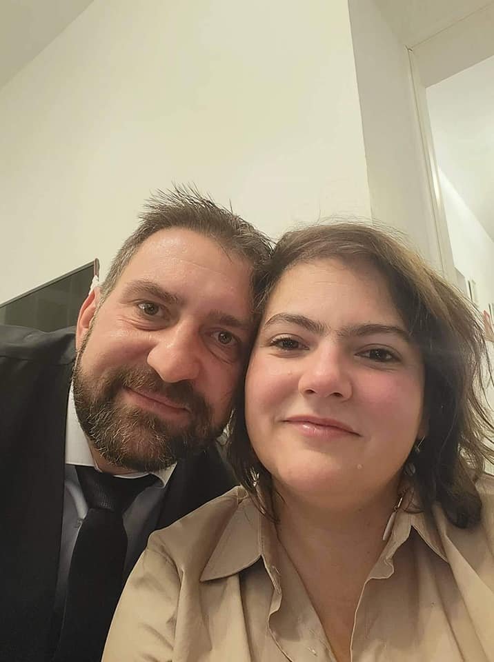 Vitus-Bulbuk István református lelkész és Vitus-Bulbuk Emese család-pszichoterapeuta •  Fotó: Facebook