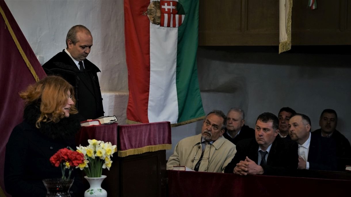 Szülőfalujában, a háromszéki Csomakőrösön református istentisztelet keretében emlékeztek •  Fotó: Vörös T. Balázs