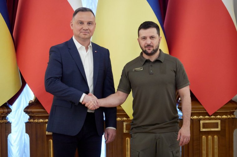 Ukrajna egész Európát védelmezi, figyelmeztet a lengyel államfő