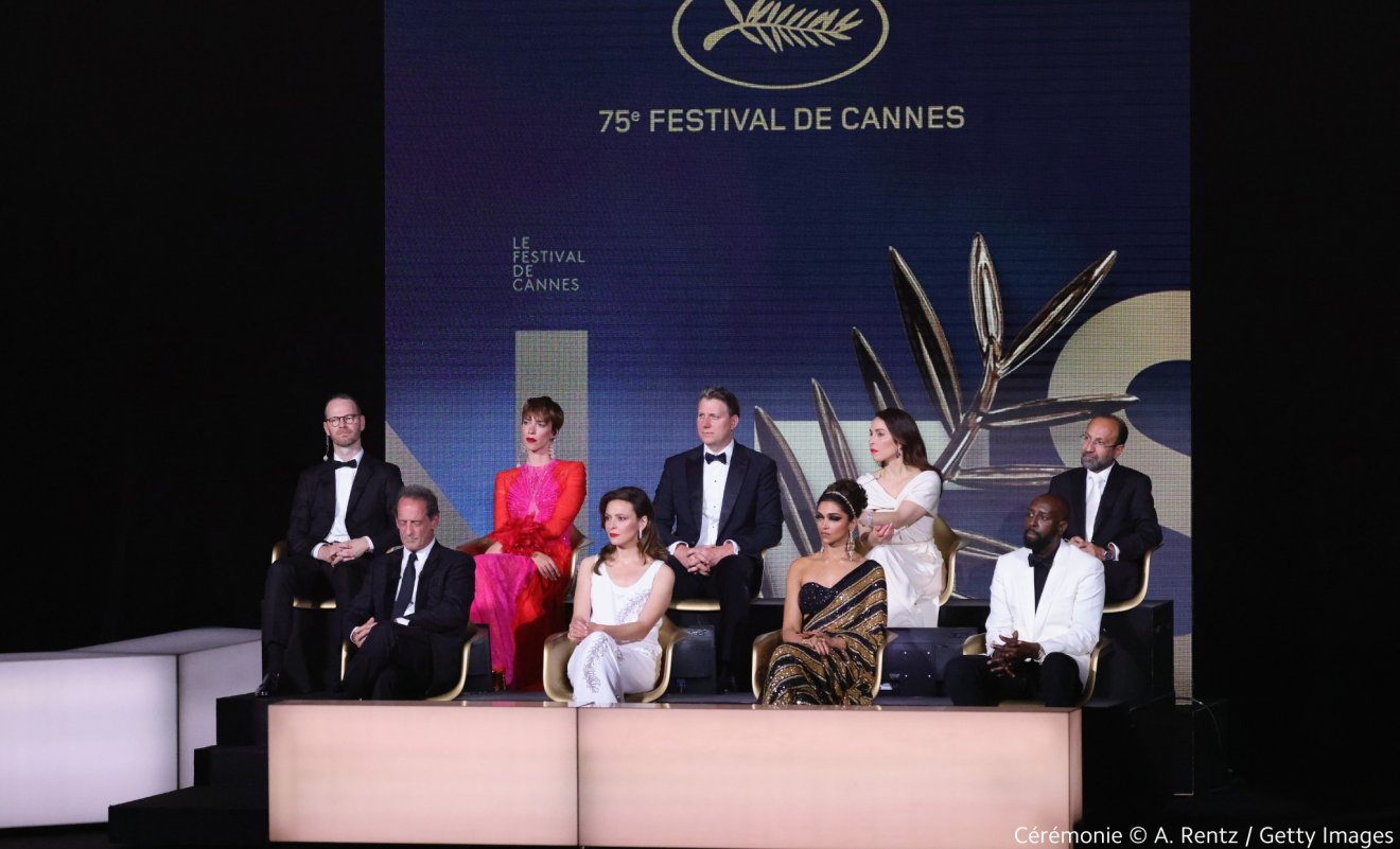 A Vincent Lindon által vezetett nemzetközi zsűri, melyben fele-fele arányban foglalnak helyet nők és férfiak •  Fotó: Facebook/Festival de Cannes