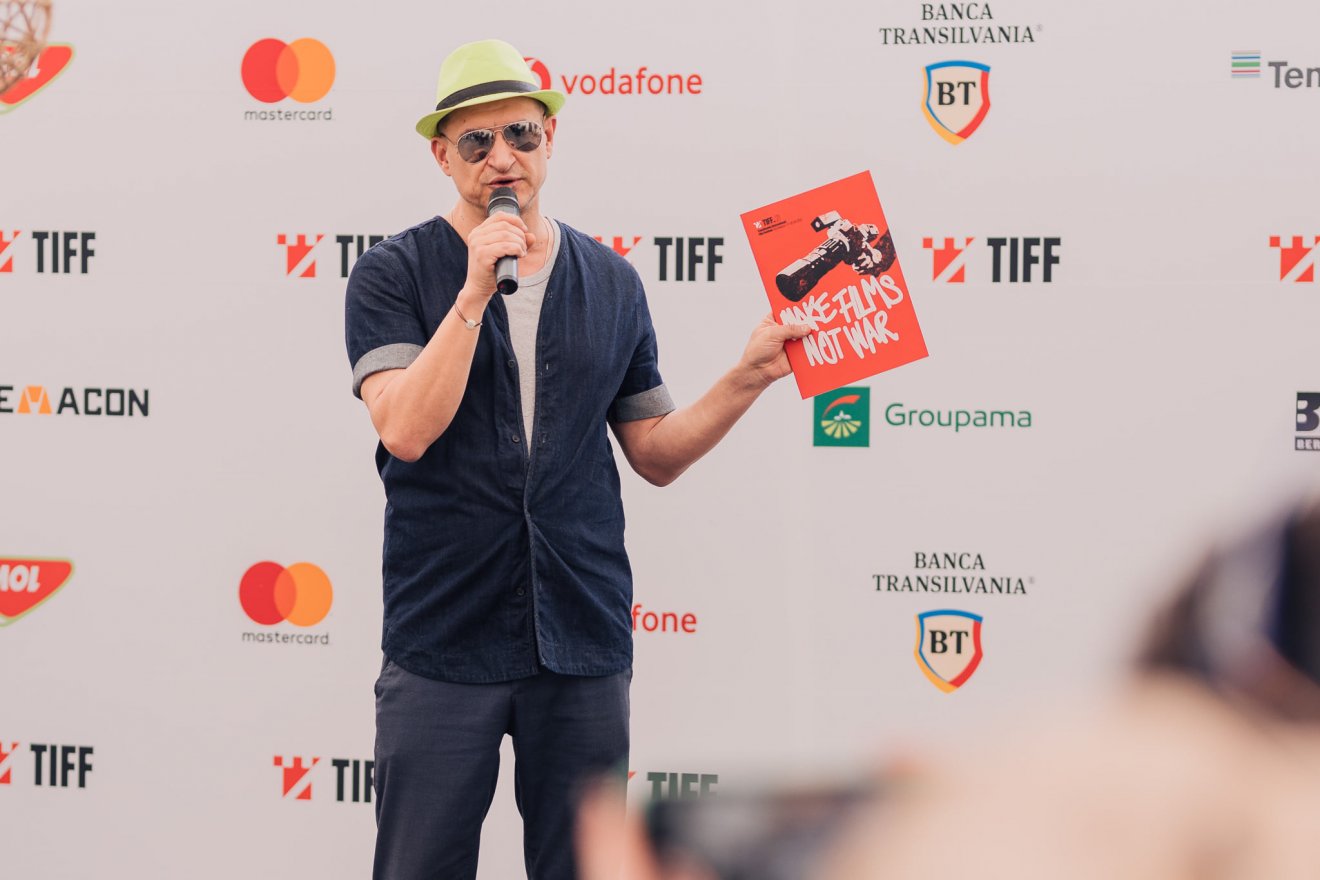 Mihai Chirilov, a TIFF művészeti igazgatója a szemle 21. kiadásának újdonságairól beszélt •  Fotó: Facebook/TIFF
