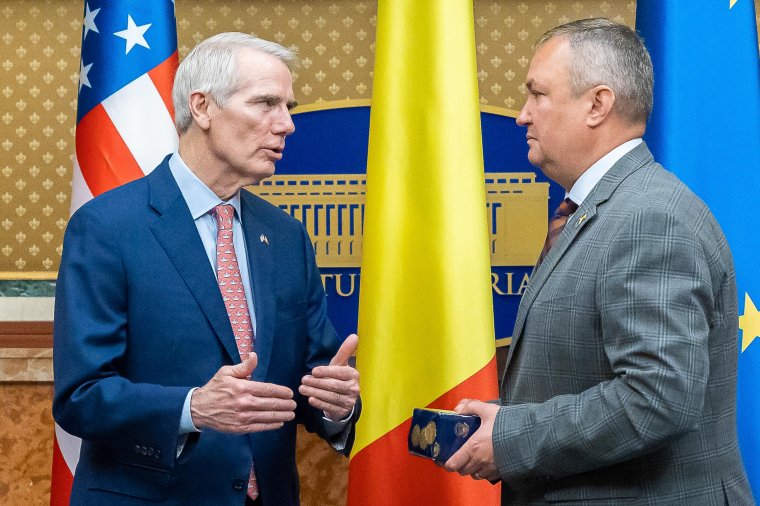 Atomenergia, gabona: Ciucă az amerikai szenátus küldöttségével tárgyalt