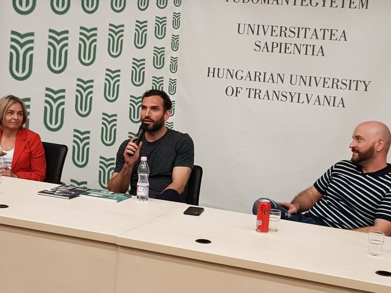 Erdélyi kötődéseiről is mesélt Kolozsváron a háromszoros olimpiai bajnok Szilágyi Áron