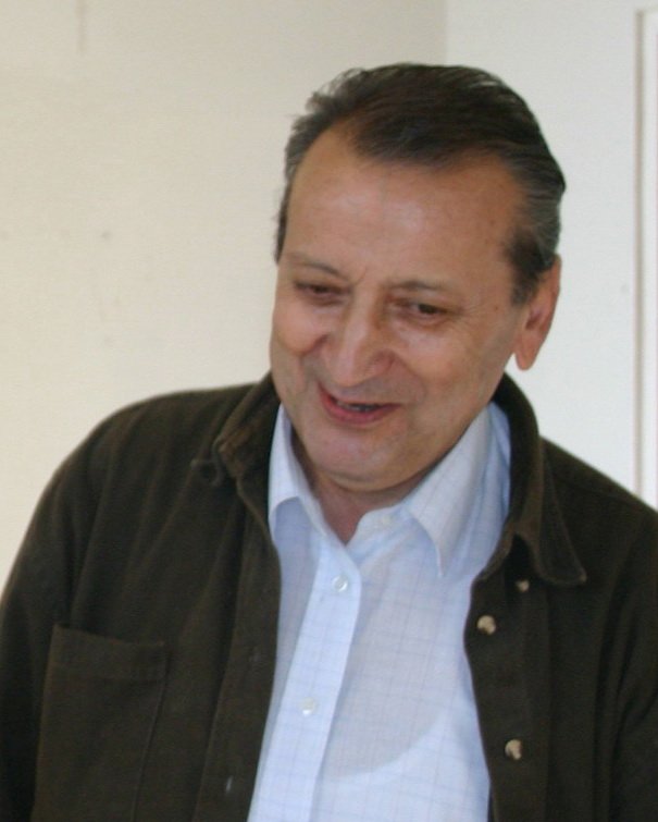 Gergely István (Csíkkozmás, 1939 – Kolozsvár, 2008) szobrászművész •  Fotó: Wikipédia