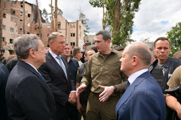 Iohannis elítéli, hogy Oroszország fegyverként használja az ukrán gabonaexport blokádját