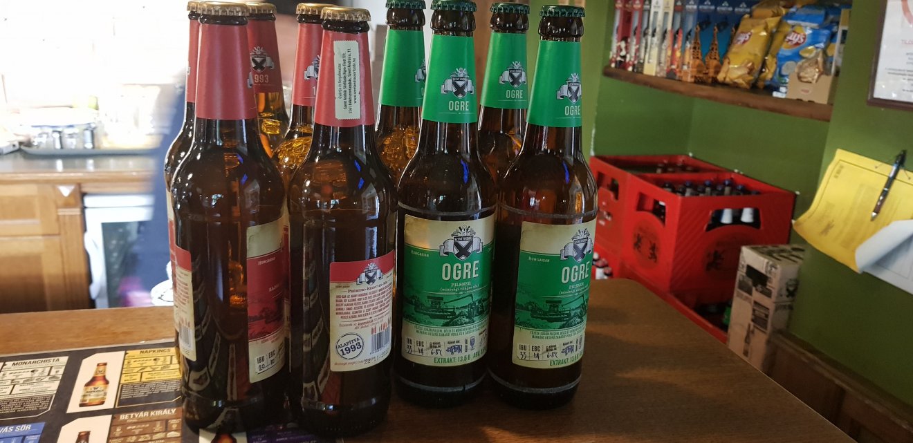 Ogre, a közkedvelt cseh típusú kézműves sör •  Fotó: Kisréti Zsombor