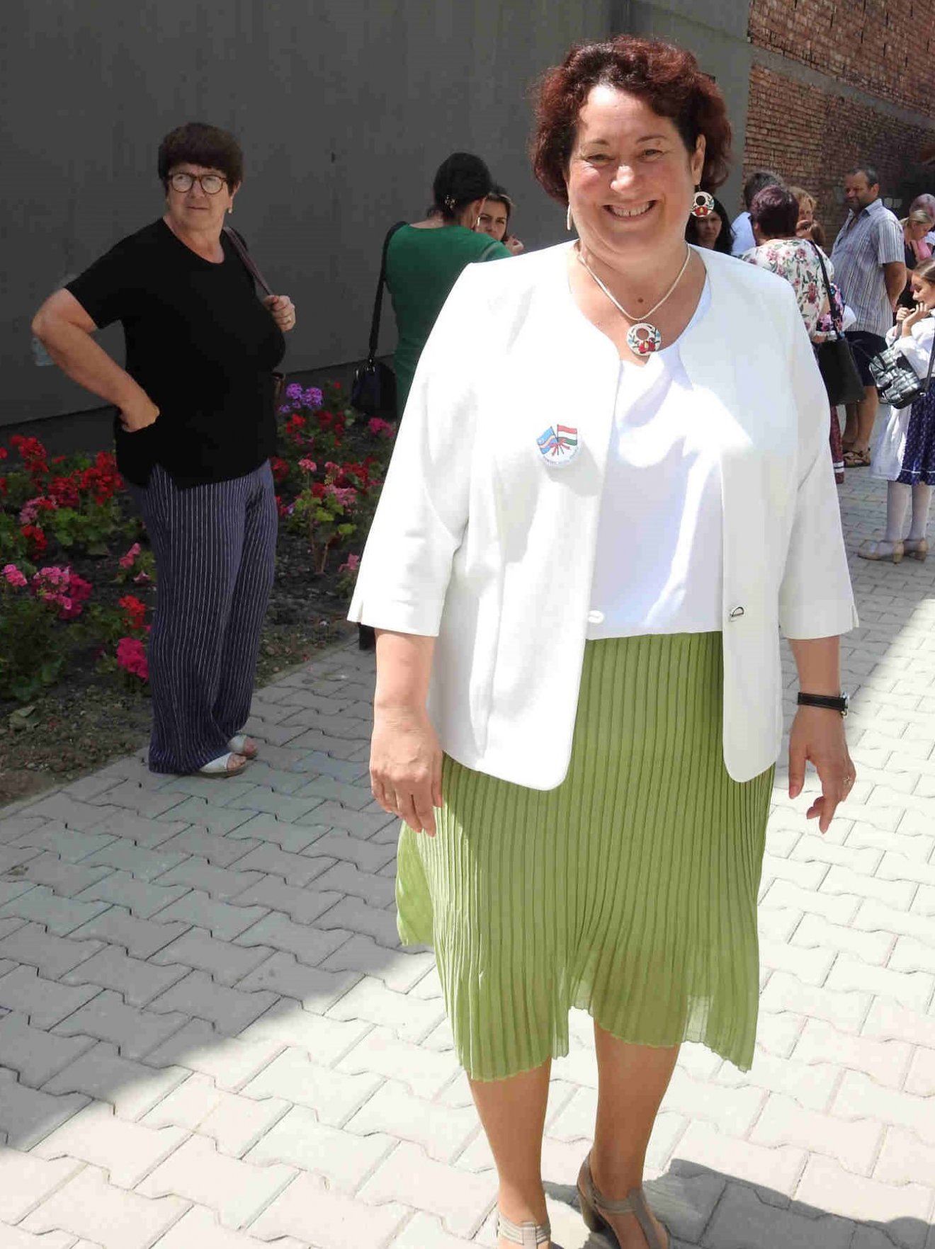 Székelykocsárd polgármestere, Csegezi Edit Zsuzsanna •  Fotó: Makkay József