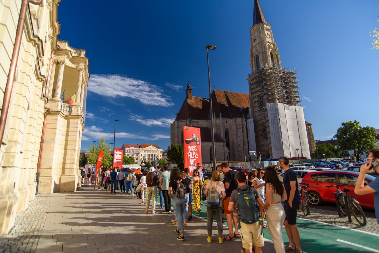 A háború ellen kampányol a kolozsvári filmszemle idei, 13. kiadása •  Fotó: Tiff.ro