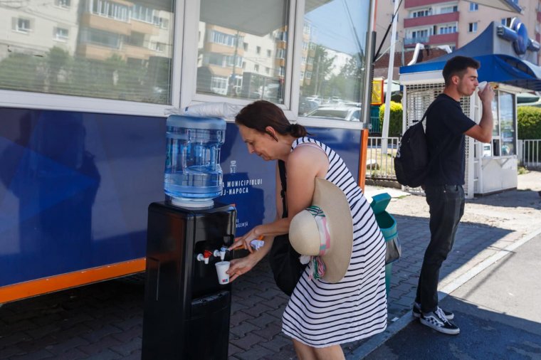 Légkondicionált konténerekbe menekülhetnek a kánikula elől a nagyvárosok lakói