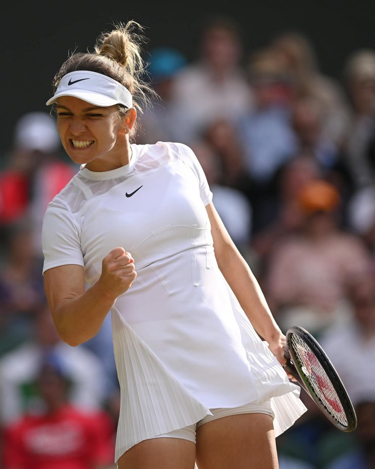 Simona Halep bejutott a wimbledoni elődöntőbe