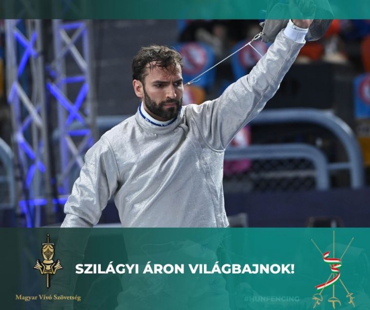 Megszerezte első egyéni vb-aranyát a háromszoros olimpiai bajnok Szilágyi Áron