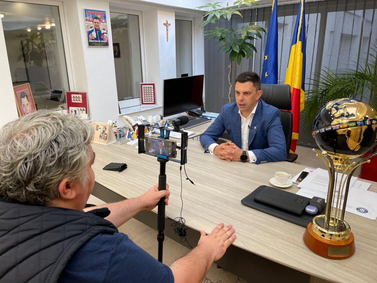 Nagy port kavart Novák Eduárd sportminiszter légiósrendelete • Fotó: Facebook/Eduard Novak