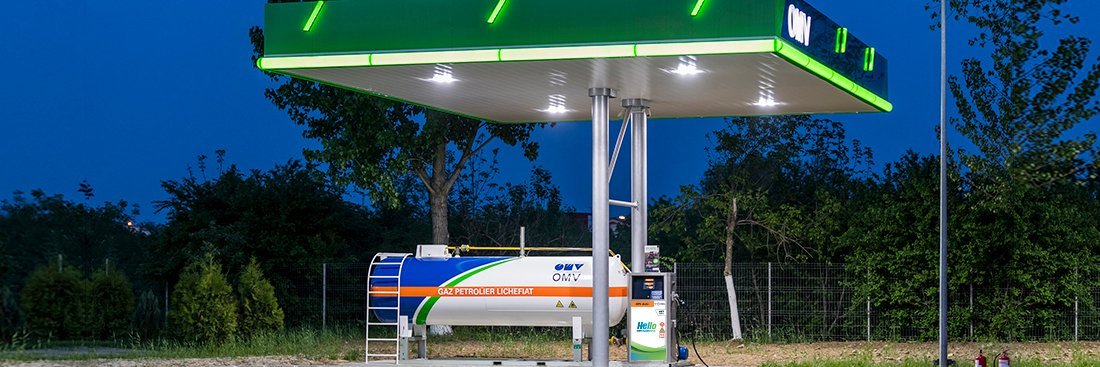 Van, hol tölteni. Amióta megnőtt a gázüzemű autók népszerűsége, elterjedtek az LPG-kutak is •  Fotó: OMV.ro