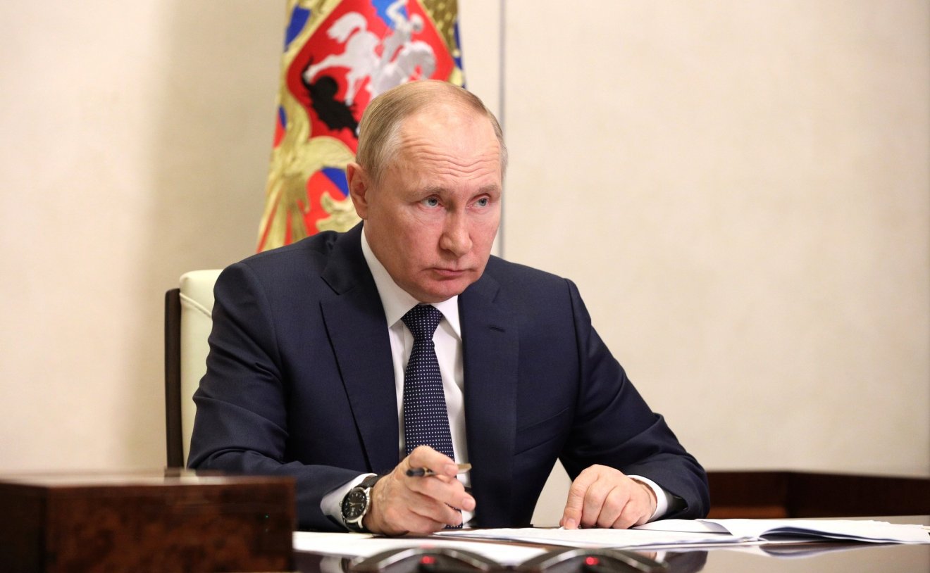Vlagyimir Putyin •  Fotó: en.kremlin.ru