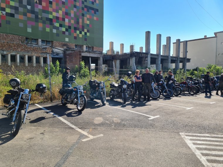 A bajtársiasság jegyében szelik az utakat a székelyföldi Flagellum Dei motoros klub tagjai