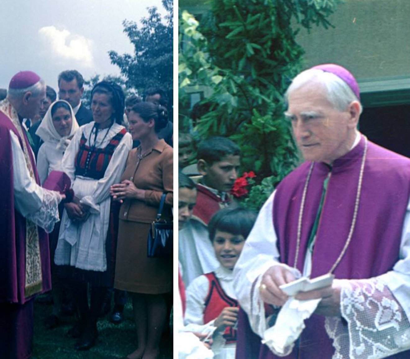 A csíkszentdomokosi konferencia szervezői azt szeretnék bemutatni  Cristiana Marinelli római posztulátornak, hogy milyen sokrétű Márton Áron tisztelete Erdélyben és a szülőfaluban •  Fotó: Gyulafehérvári Érseki Levéltár